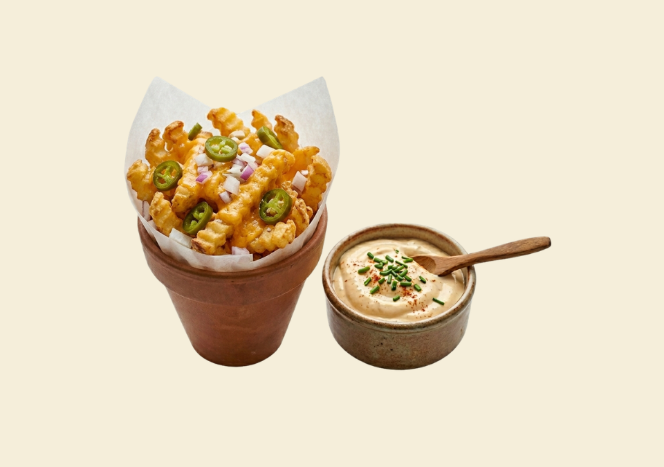 Ost jalapeños pommes