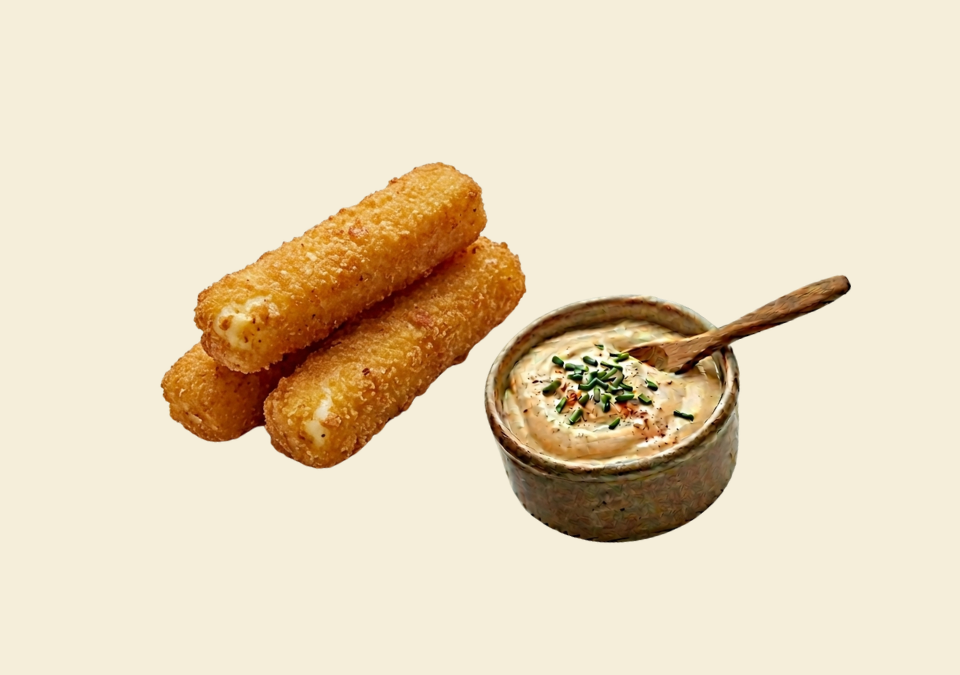 3 Haloumi sticks
